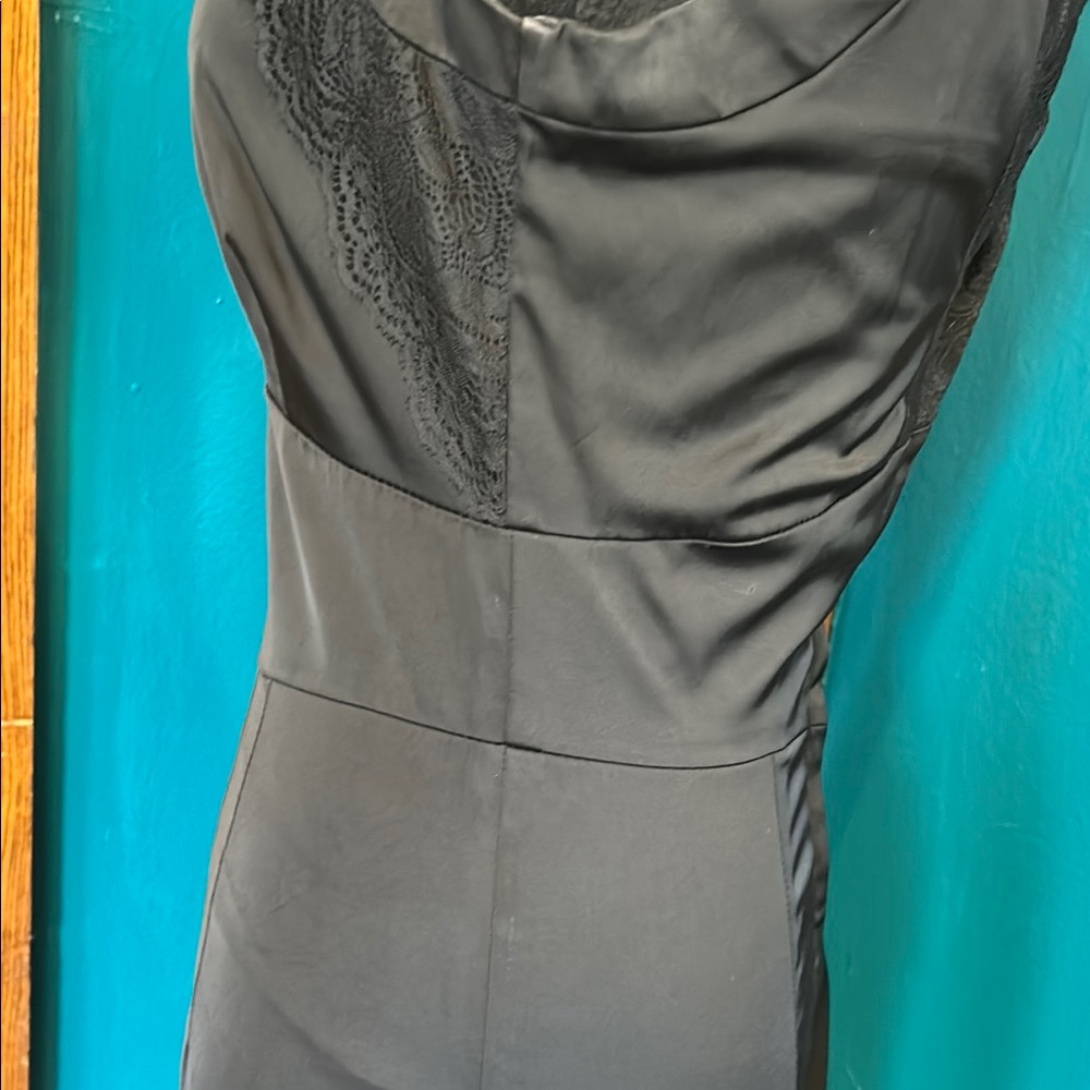 H&M Black Sweetheart Sheath Midi Dress - Picture 3 of 7